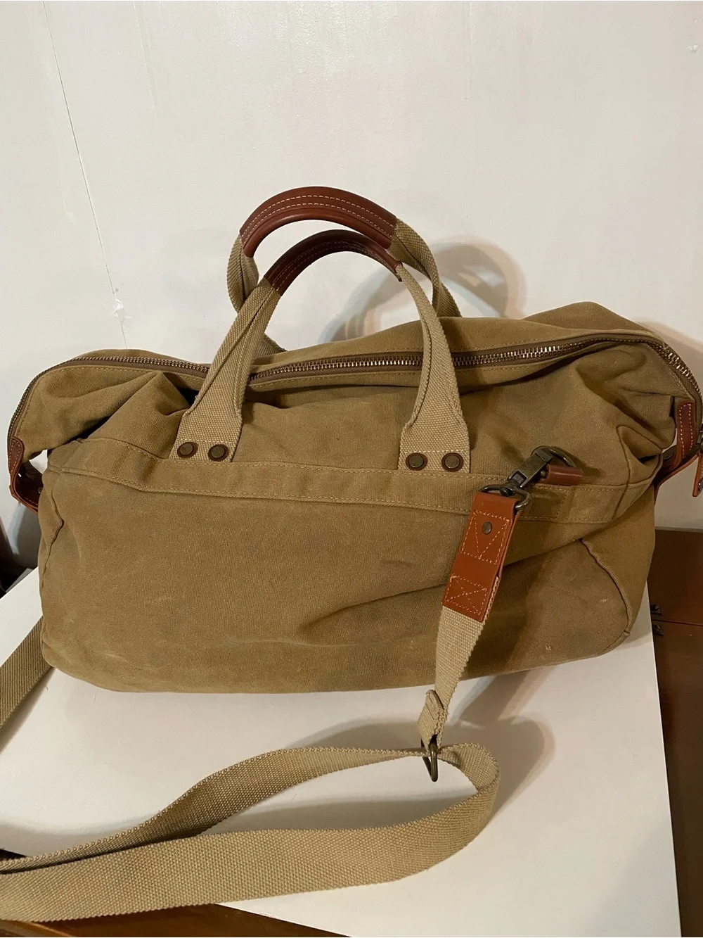 J. Fold Canvas Duffle Bag